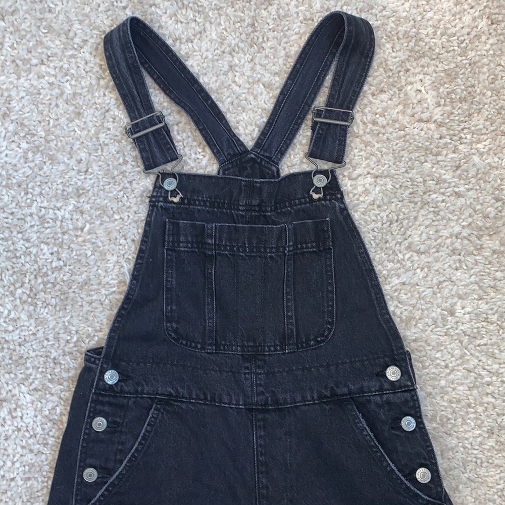 Abercrombie & Fitch Black Overalls